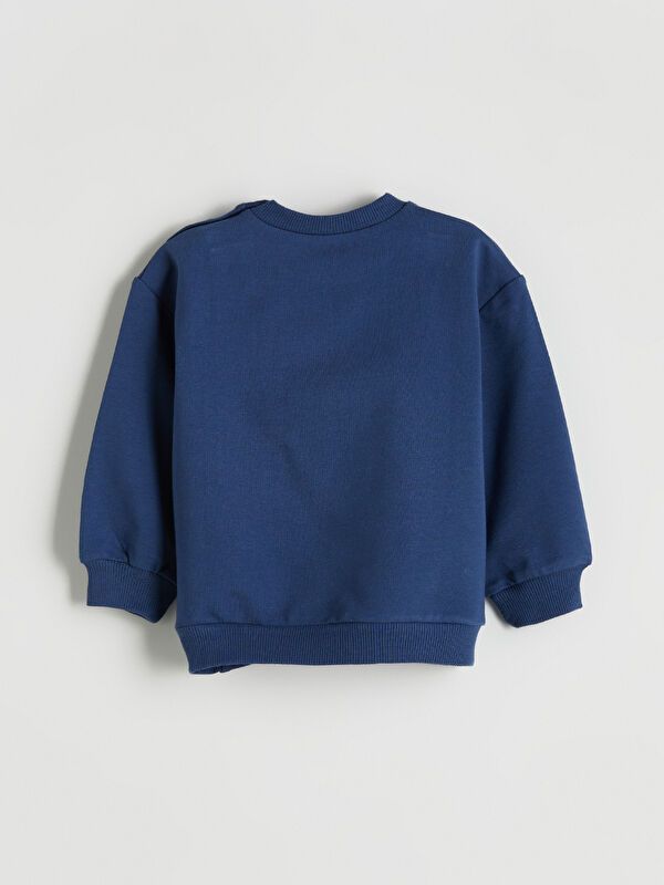 Moudda LC Waikiki - Ensemble manches courtes en jersey couleur Bleu indigo foncé pour garçons - Tunisie 4