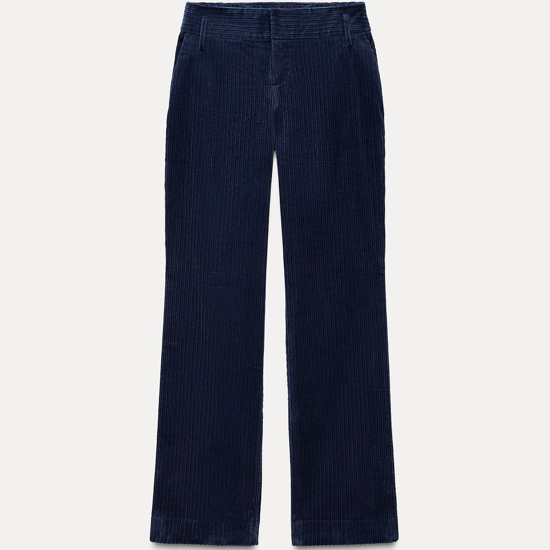 Moudda ZARA - Pantalon droit taille basse velours côtelé - Tunisie 1