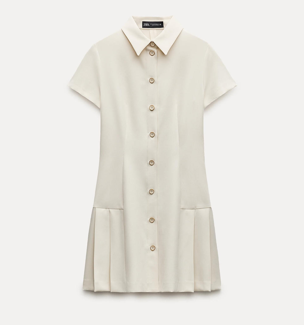 Moudda ZARA - Robe courte chemise manches courtes - Tunisie 2