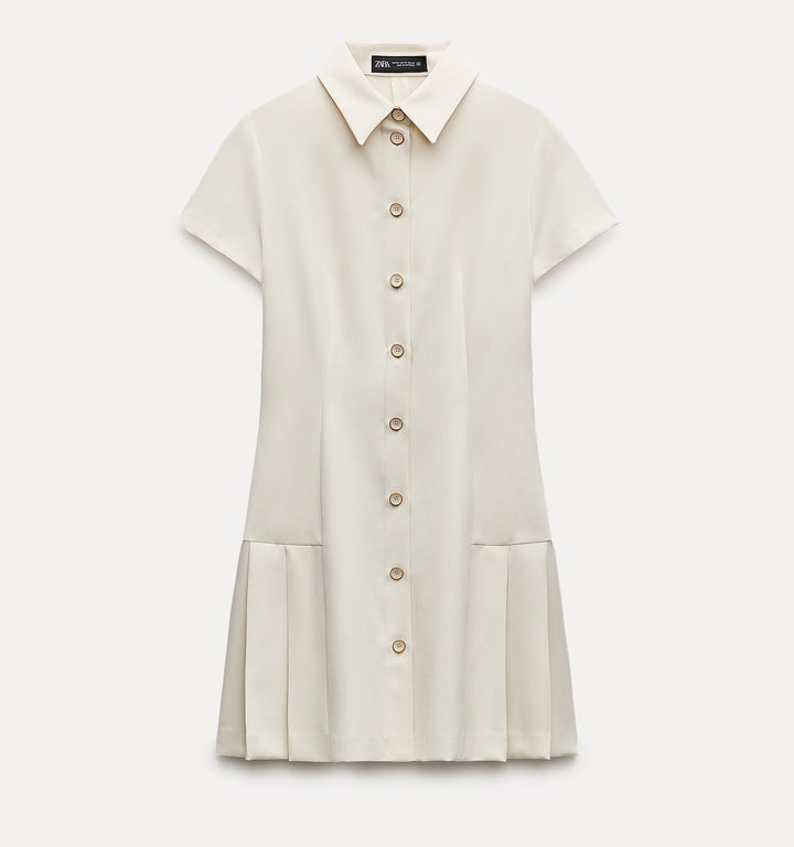 Moudda ZARA - Robe courte chemise manches courtes - Tunisie 2