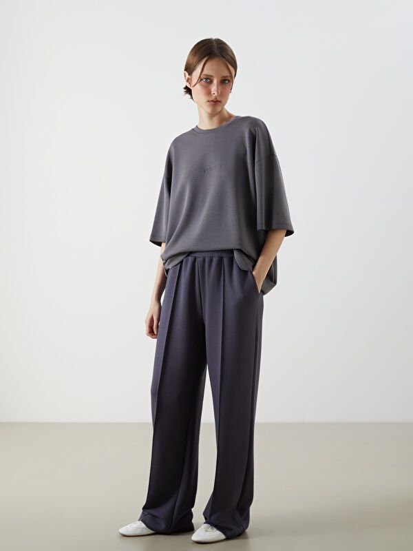 Moudda LC Waikiki - Pantalon en jersey Femme Anthracite - Tunisie 1