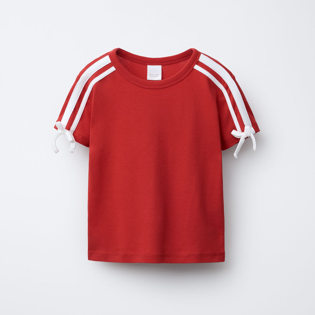 Moudda ZARA - T-Shirt - Côtes & Nœuds Épaules - Tunisie 1
