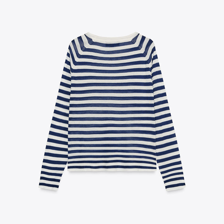 Moudda ZARA - Pull 50/50 - Col Caja, Manches Raglan & Fantaisie - Tunisie 2