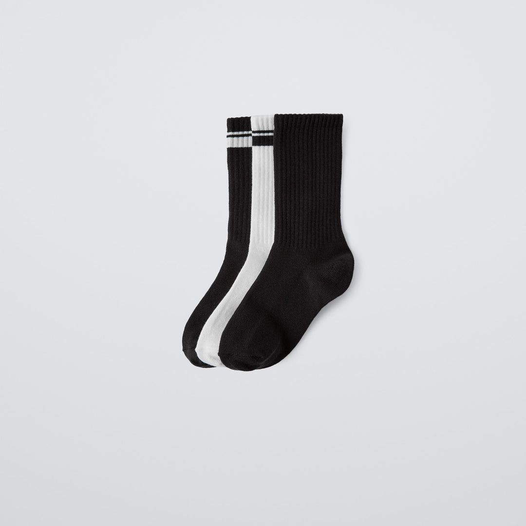Moudda ZARA - Chaussettes côtelées rayées et unies - Tunisie 2
