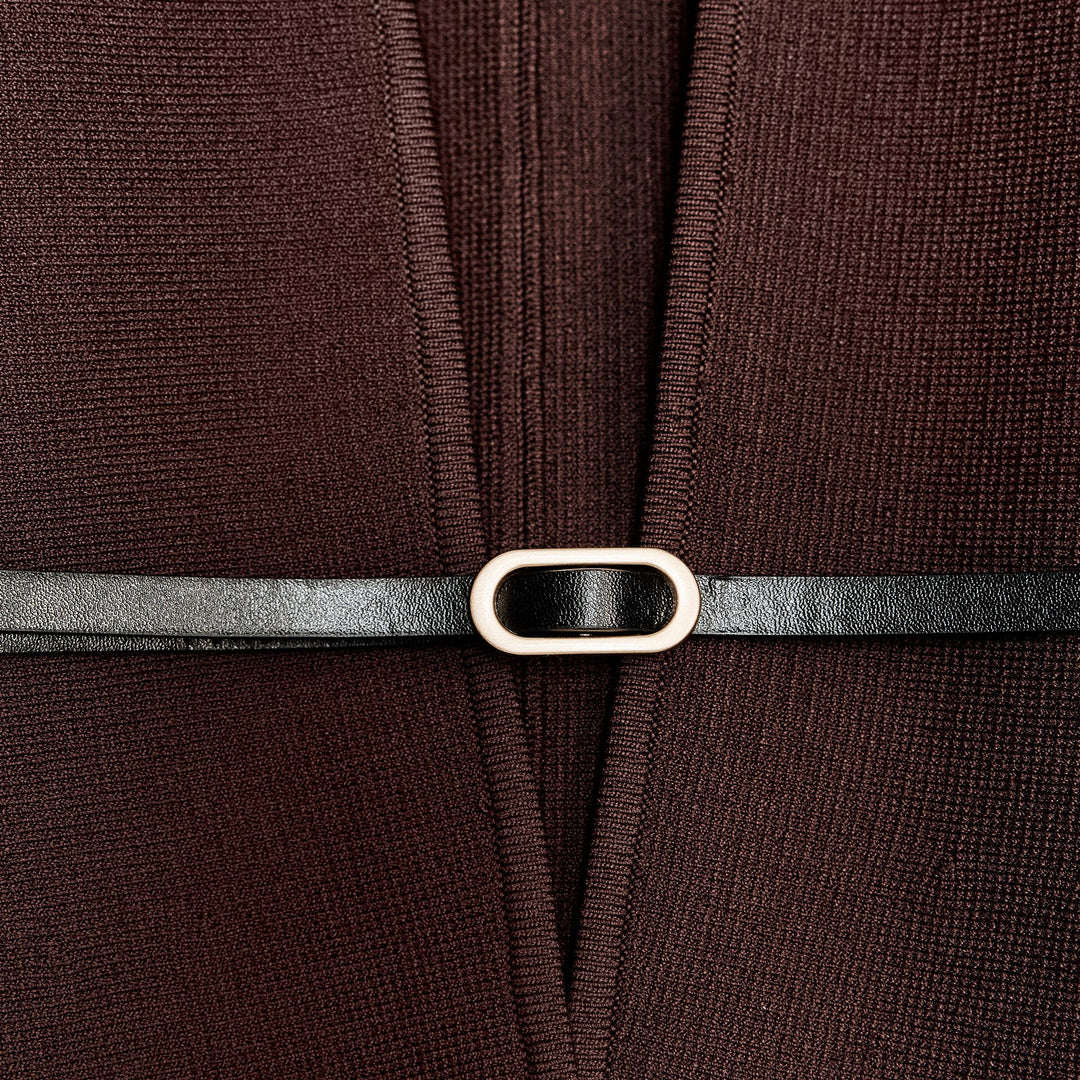 Moudda ZARA - Veste Marron - Ceinture - Tunisie 3