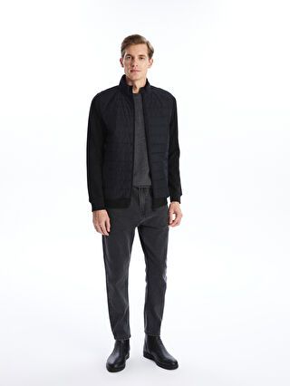 Moudda LC Waikiki - Cardigan jersey basique Homme Noir - Tunisie 2