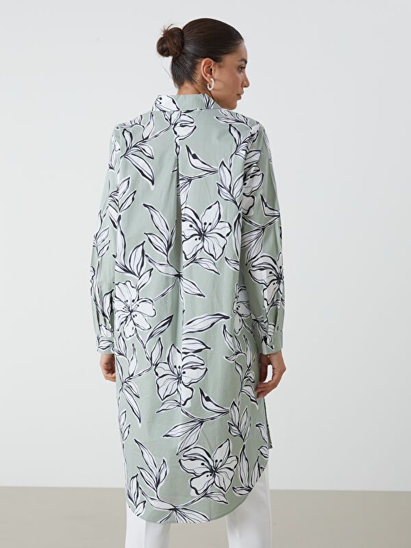 Moudda LC Waikiki - Tunique imprimée tissée cv à manches longues pour Femmes - Tunisie 4