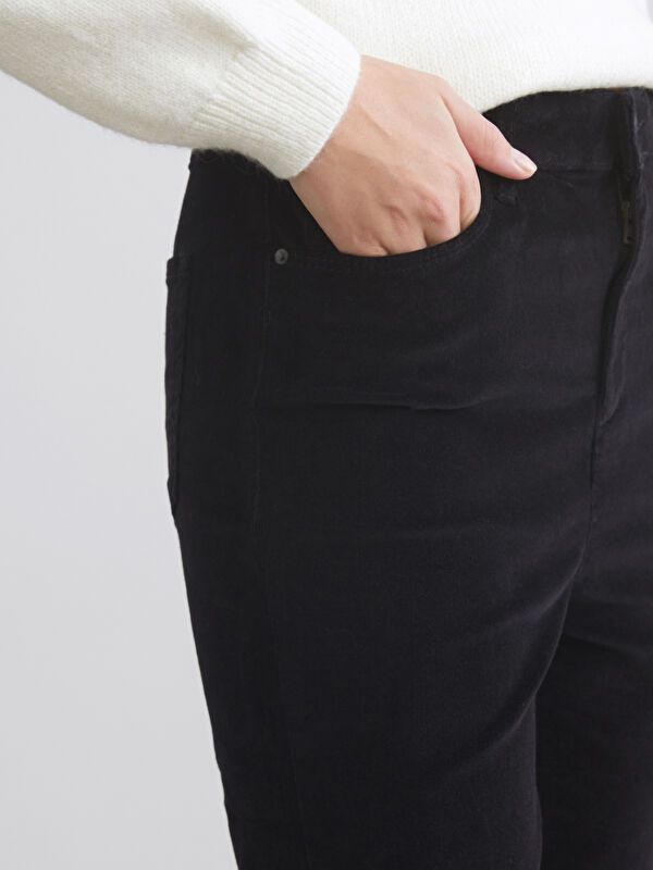 Moudda LC Waikiki - Pantalon tissé cv épais pour Femmes - Tunisie 3