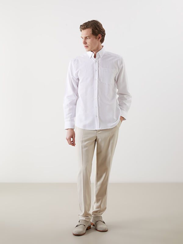 Moudda LC Waikiki - Chemise tissée à manches longues pour Hommes - Tunisie 2