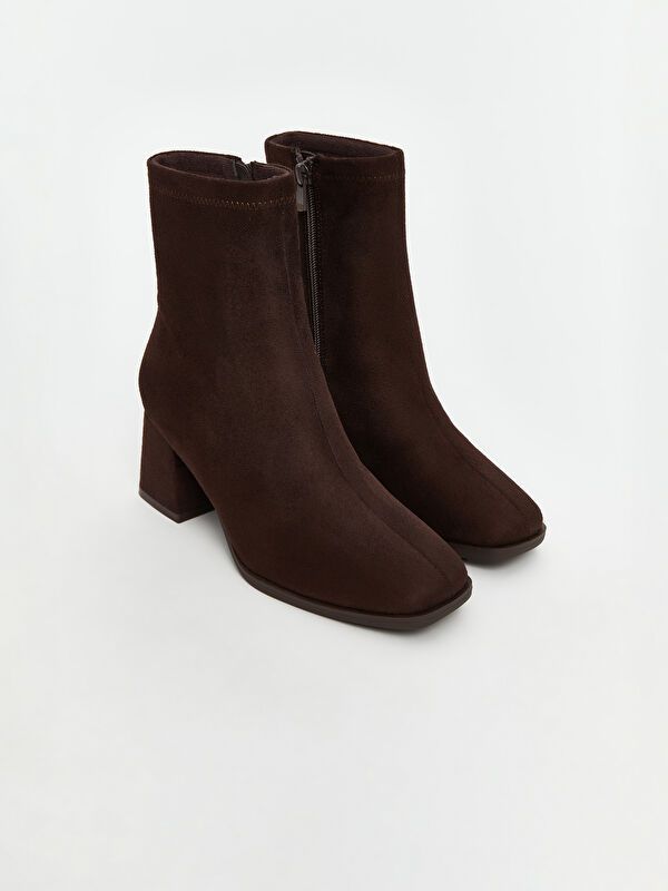 Moudda LC Waikiki - Bottes à talons Femme Brun foncé - Tunisie 1