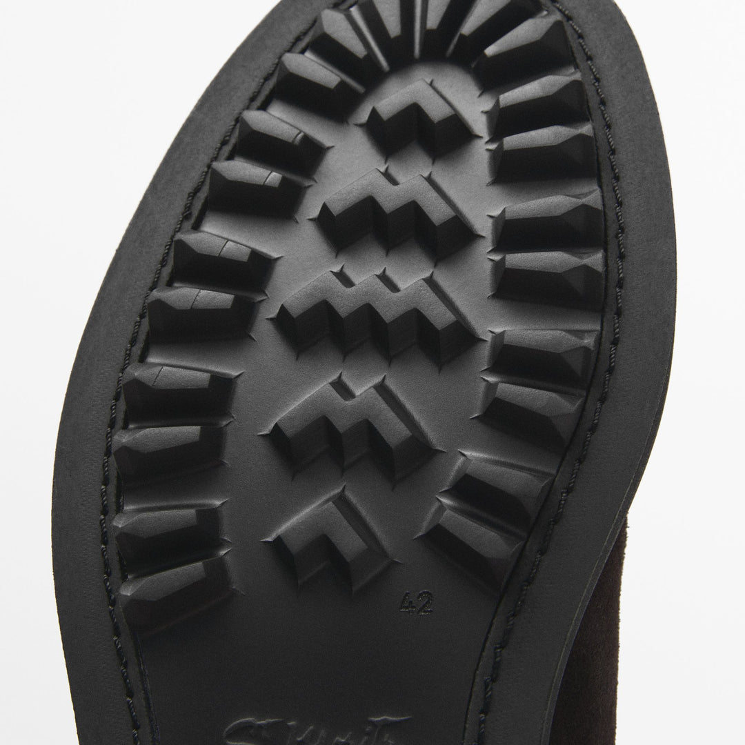 Moudda Massimo Dutti - Chaussure bordeaux daim St. Moritz - Tunisie 8