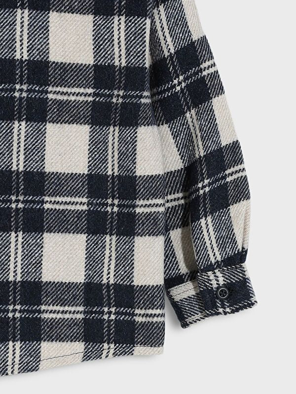 Moudda LC Waikiki - Chemise tissée manches longues Garçon Carreaux vert terneux - Tunisie 4