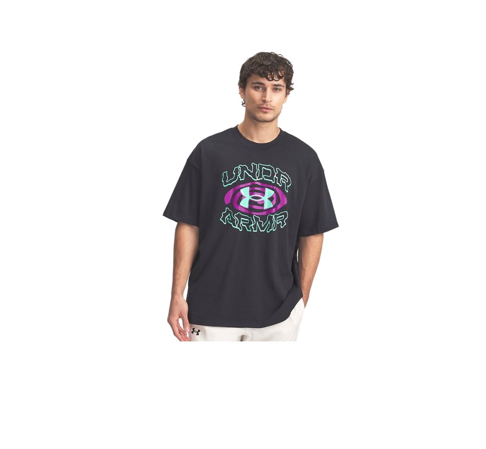 T-shirts under armour ua m hwt hoops hoopnotic ss - Tunisie1