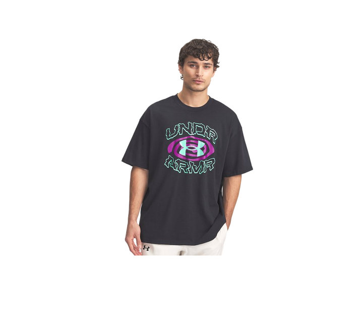 T-shirts under armour ua m hwt hoops hoopnotic ss - Tunisie1