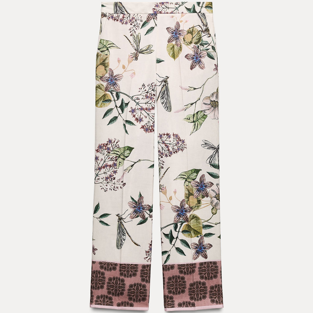 Moudda ZARA - Set pantalon imprimé floral - Tunisie 1