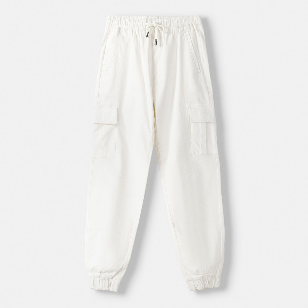 Moudda BERSHKA - Pantalon Jogger Cargo Coupe Regular - Tunisie 1