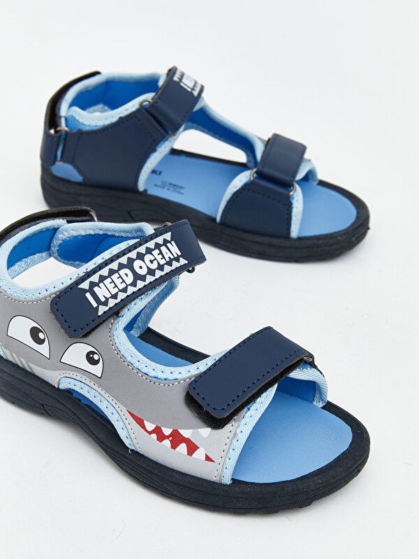 Moudda LC Waikiki - Sandales pour Garçon couleur Bleu marine - Tunisie 3