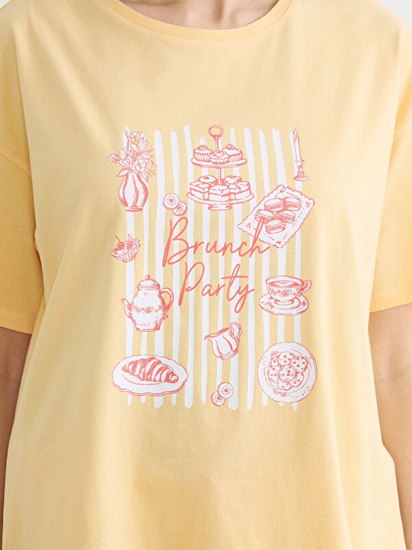 Moudda LC Waikiki - Pyjama manches courtes en jersey pour Femme - Tunisie 3