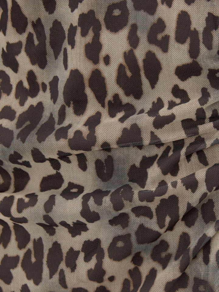Moudda PULL & BEAR - Body Halter Drapé Léopard - Tunisie 4