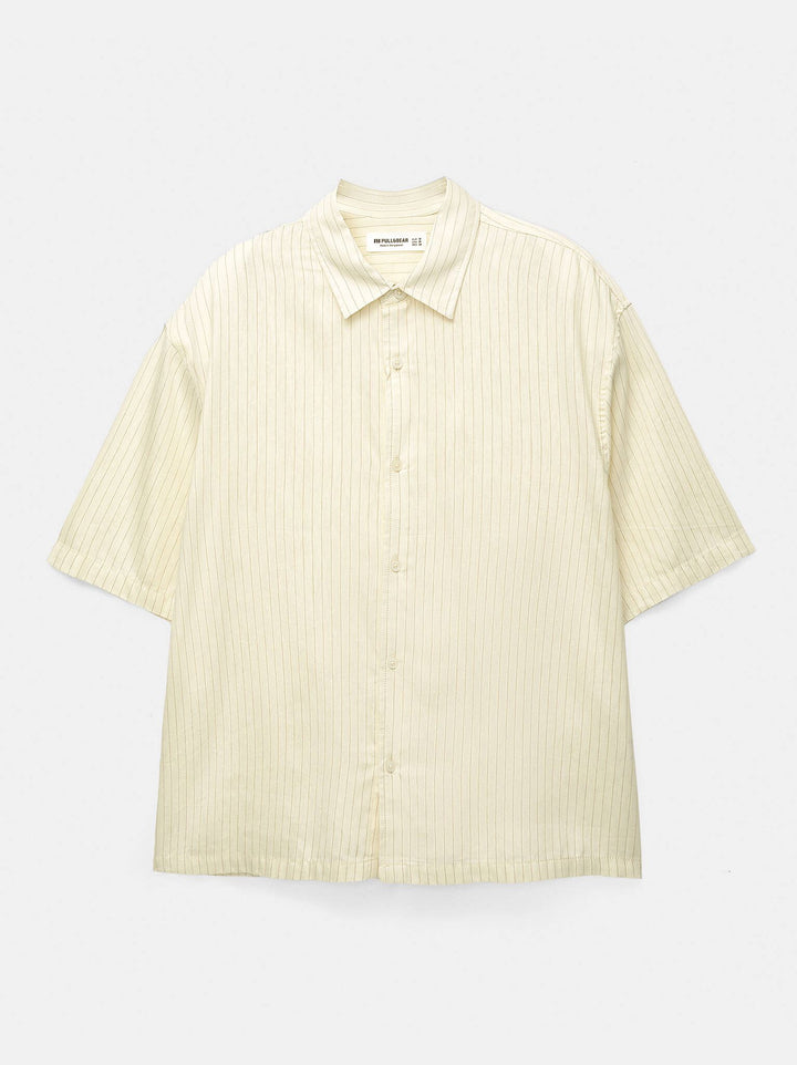 Moudda PULL & BEAR - Chemise - Rayures Jaunes - Tunisie 3