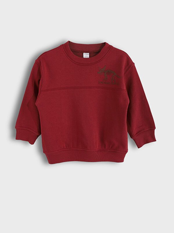 Moudda LC Waikiki - Ensemble en jersey manches courtes Garçon Bordeaux - Tunisie 2