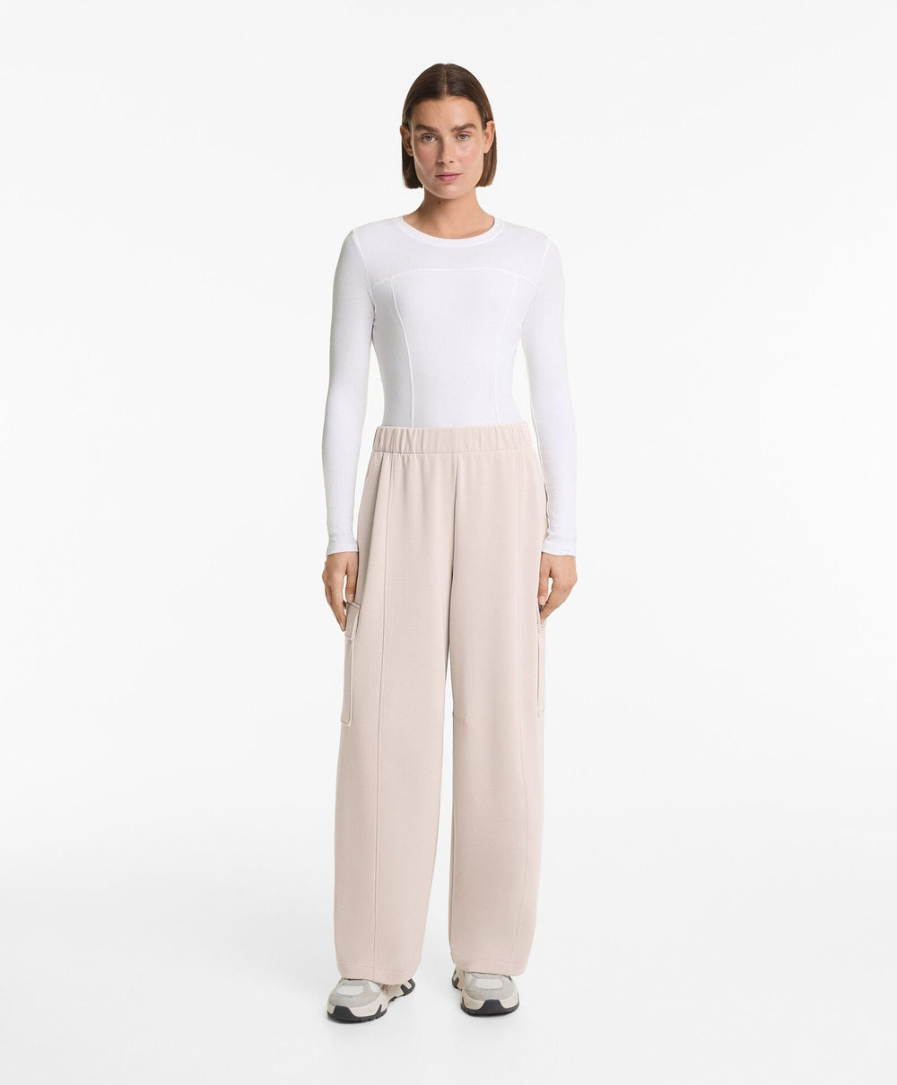 Moudda Oysho - Pantalon Long Barrel Utility - Modal Premium Chaud - Tunisie 2