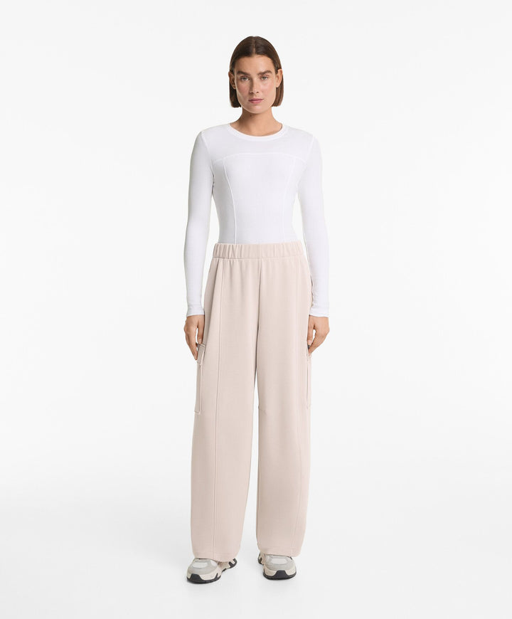 Moudda Oysho - Pantalon Long Barrel Utility - Modal Premium Chaud - Tunisie 2
