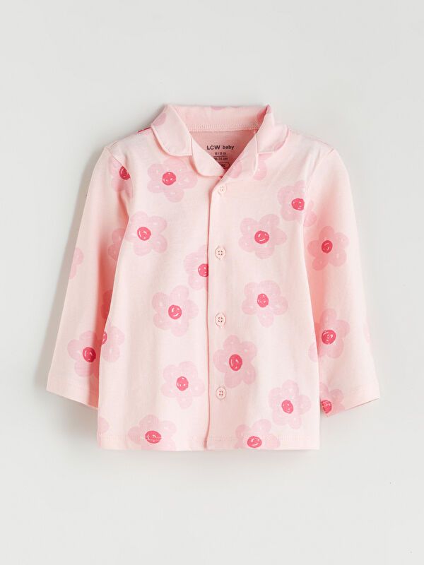 Moudda LC Waikiki - Ensemble manches longues Fille Imprimé rose clair - Tunisie 2