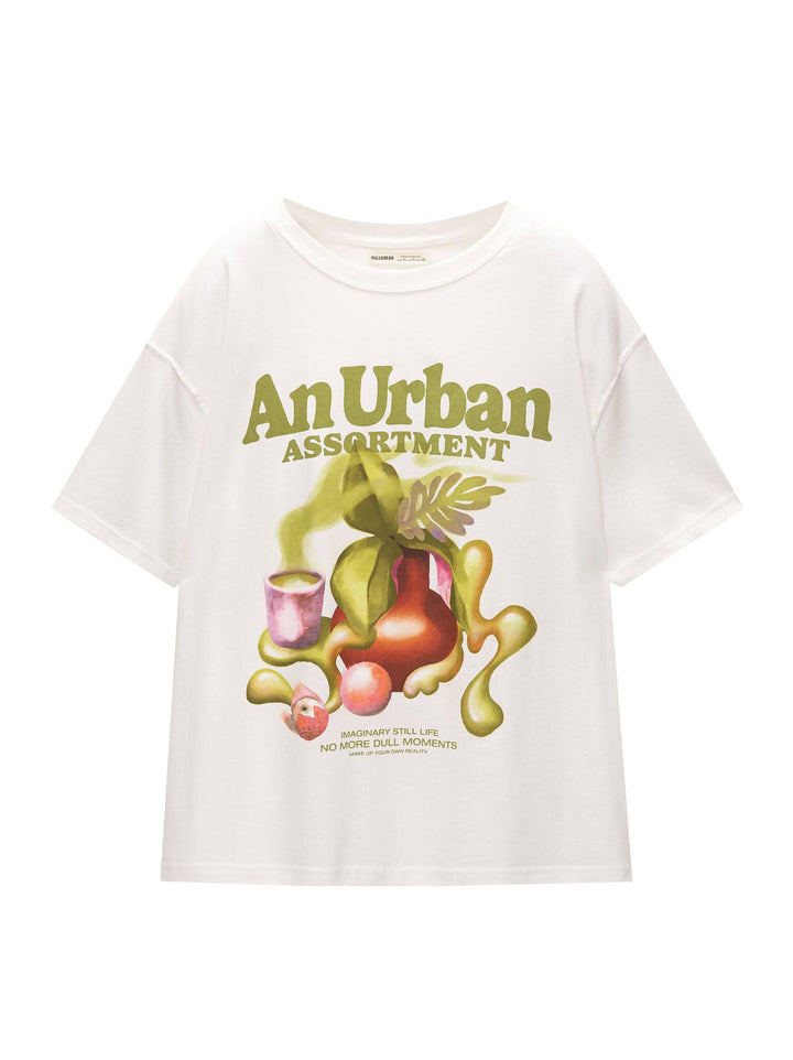 Moudda PULL & BEAR - Body Graphique Illustration Unréel - Tunisie 6