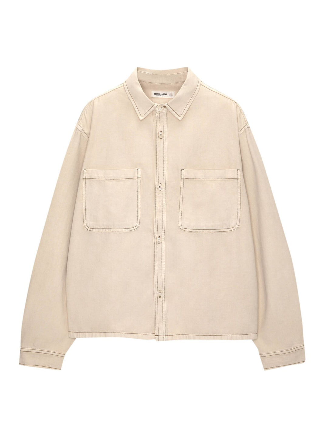 Moudda PULL & BEAR - Veste Twill - Surpiqûre Contrastée - Tunisie 1