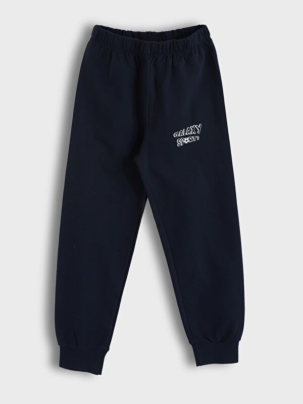 Moudda LC Waikiki - Pyjama en jersey manches longues Garçon Marine - Tunisie 3