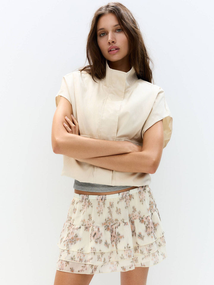 Moudda PULL & BEAR - Skort Mini - Volants & Imprimé - Tunisie 2