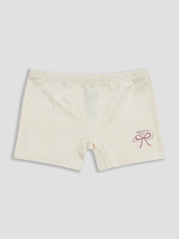Moudda LC Waikiki - Boxer en jersey pour Fille couleur Crème imprimé - Tunisie 6