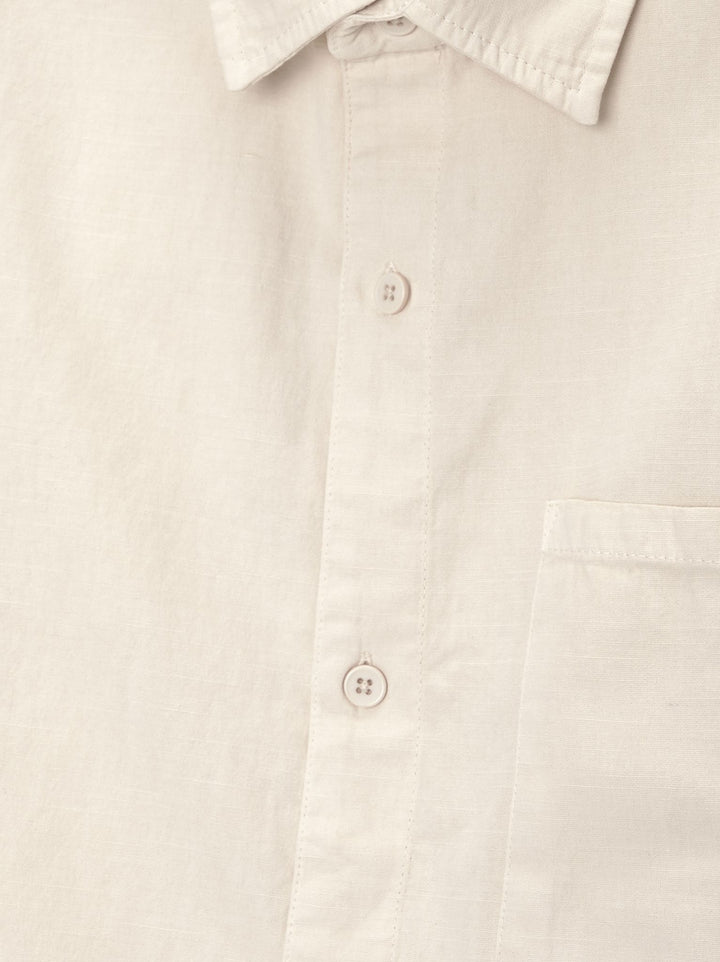Moudda PULL & BEAR - Chemise Manches Longues Structure Lavée Basique - Tunisie 3