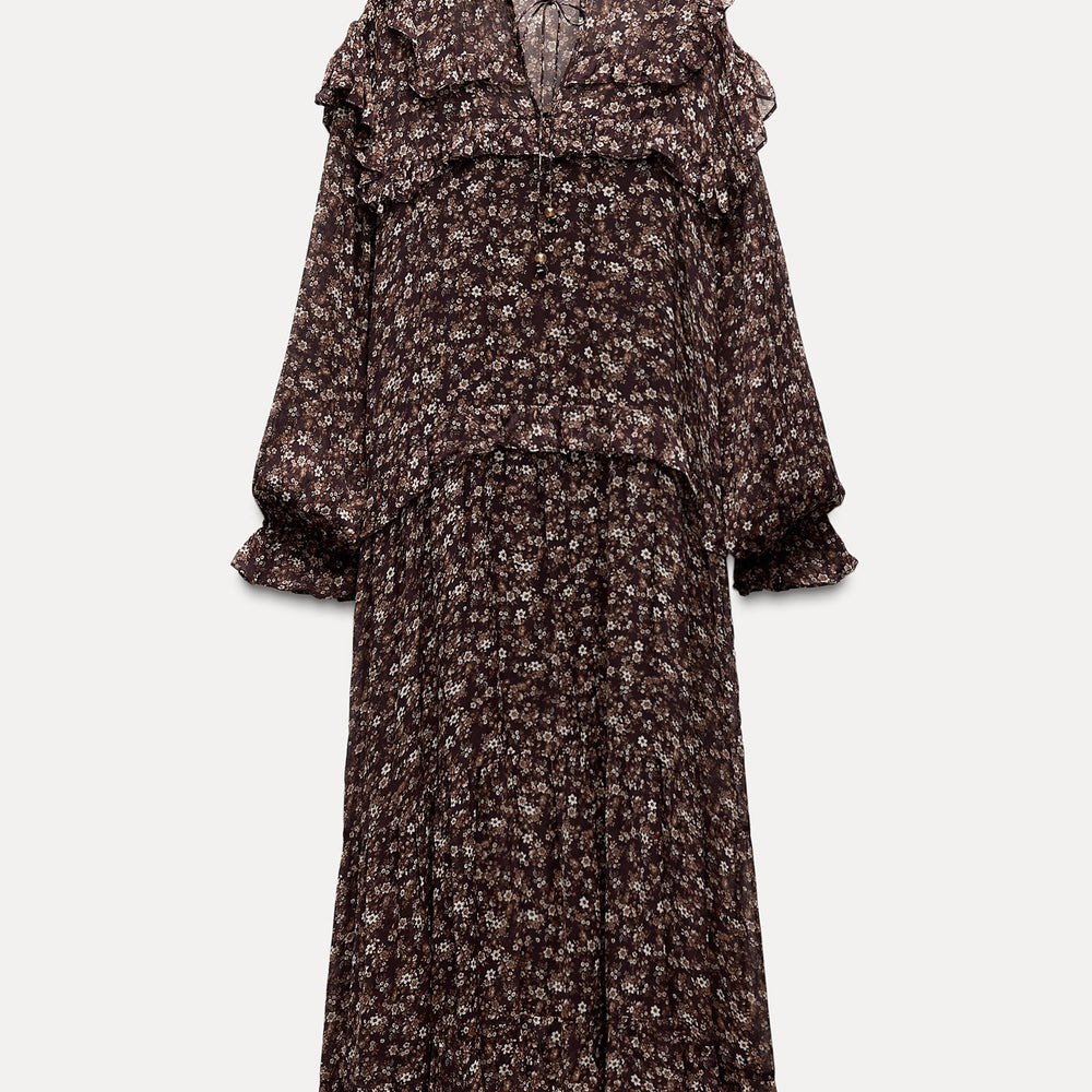 Moudda ZARA - Robe imprimée fleurs - Tunisie 2