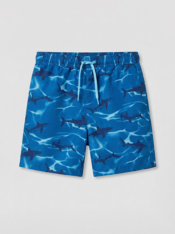 Moudda LC Waikiki - Maillot de bain pour Garçon couleur Bleu imprimé - Tunisie 1