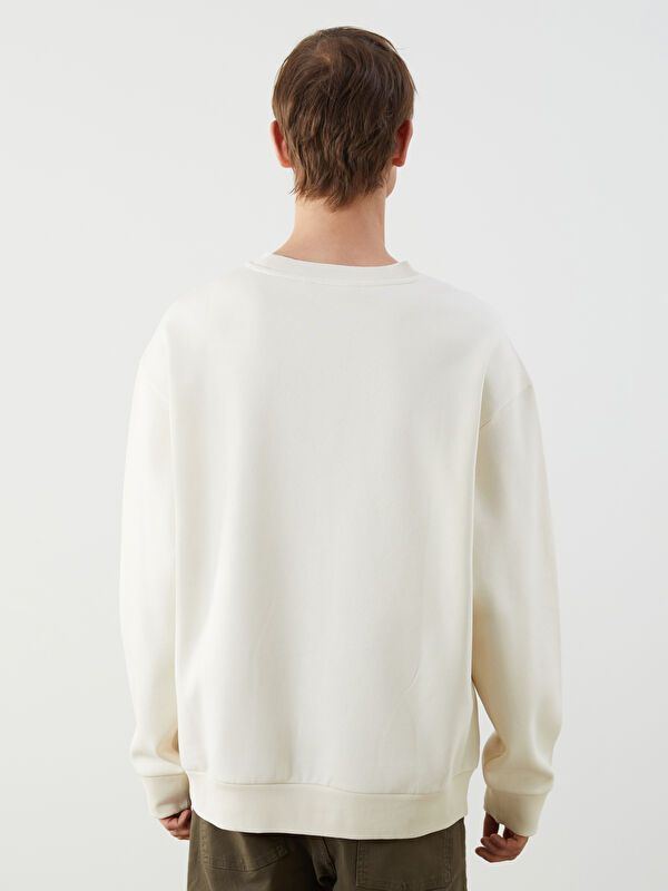 Moudda LC Waikiki - Sweatshirt en jersey Homme Beige pâle - Tunisie 4