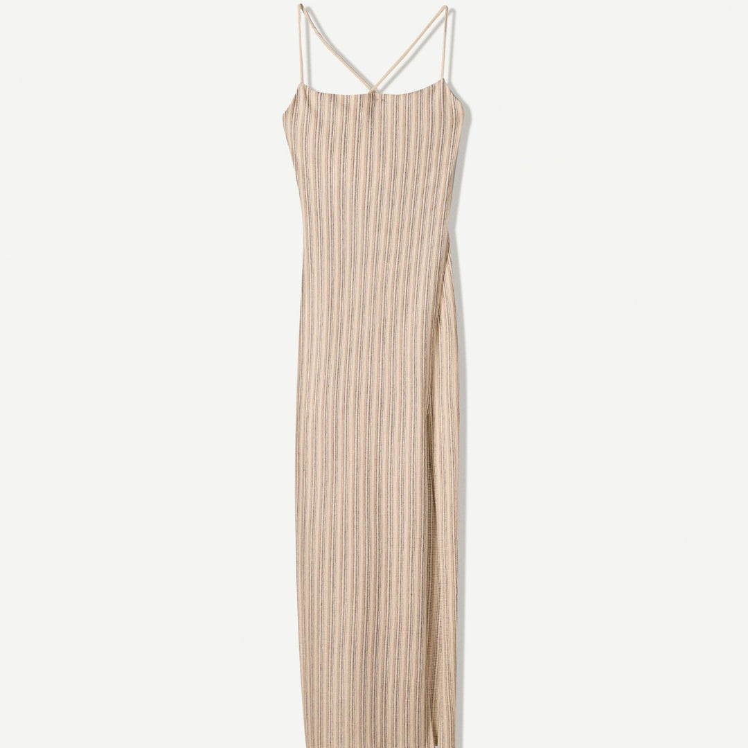 Moudda BERSHKA - Robe Midi Bretelles - Rustique - Tunisie 1