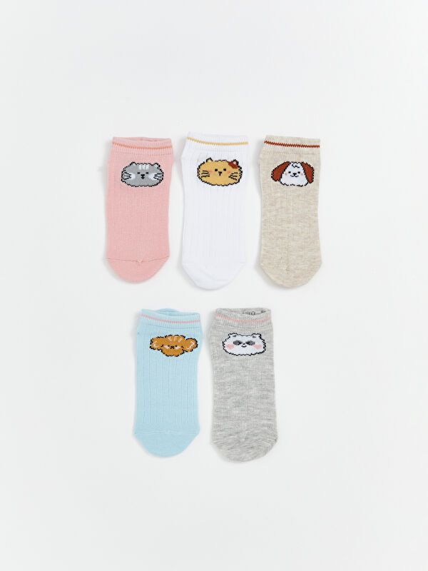 Moudda LC Waikiki - Chaussettes liner trainer (sport) pour Fille - Tunisie 1