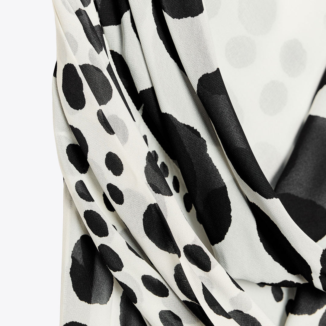 Moudda ZARA - Robe Longue - Pois & Dos Drapé - Tunisie 3