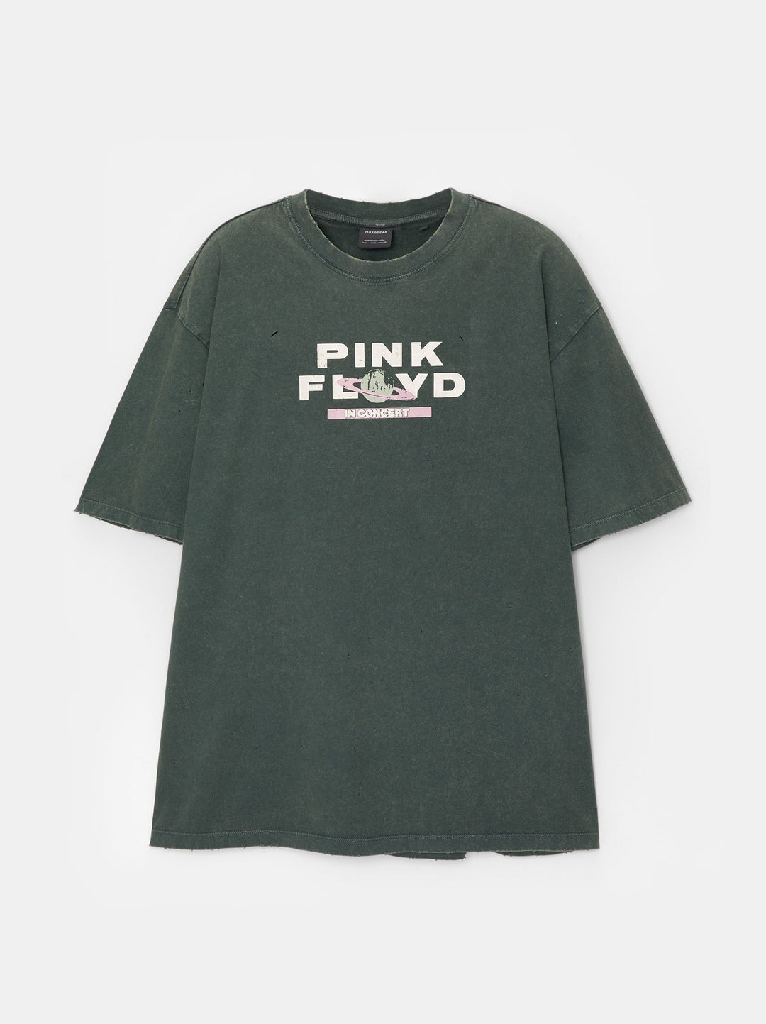 Moudda PULL & BEAR - T-Shirt Demi-Manches Pink Floyd Licence - Tunisie 4