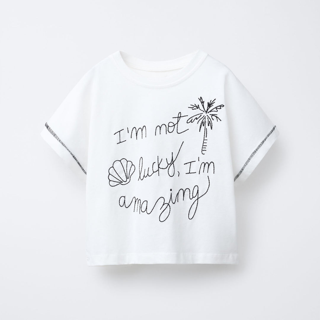Moudda ZARA - T-Shirt - Broderie Chaînette - Tunisie 1