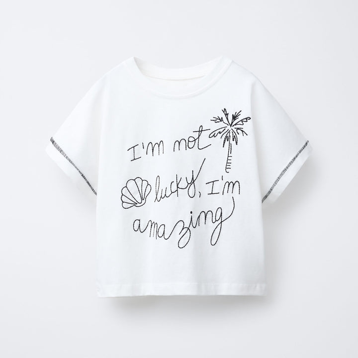 Moudda ZARA - T-Shirt - Broderie Chaînette - Tunisie 1