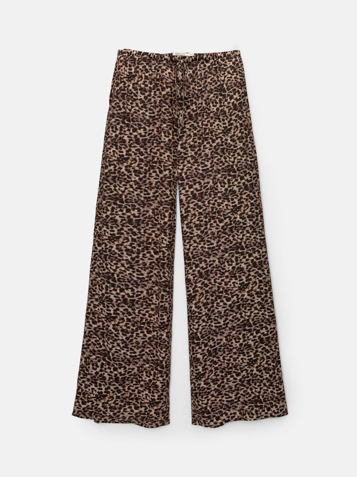 Moudda PULL & BEAR - Pantalon Jambe Large Imprimé Animal - Tunisie 1