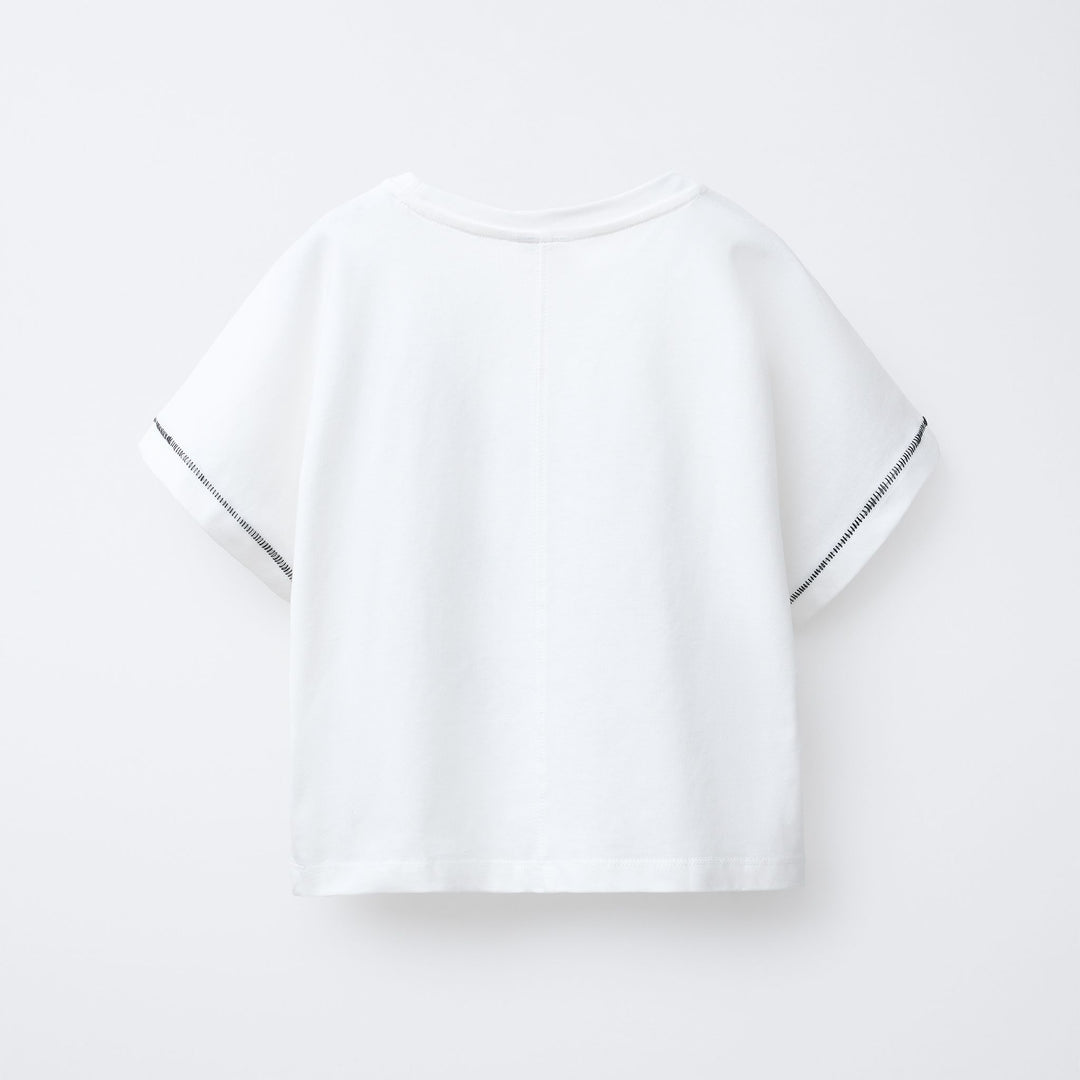 Moudda ZARA - T-Shirt - Broderie Chaînette - Tunisie 2