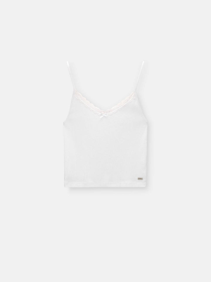 Moudda PULL & BEAR - Top Pacific - Dentelle - Tunisie 3