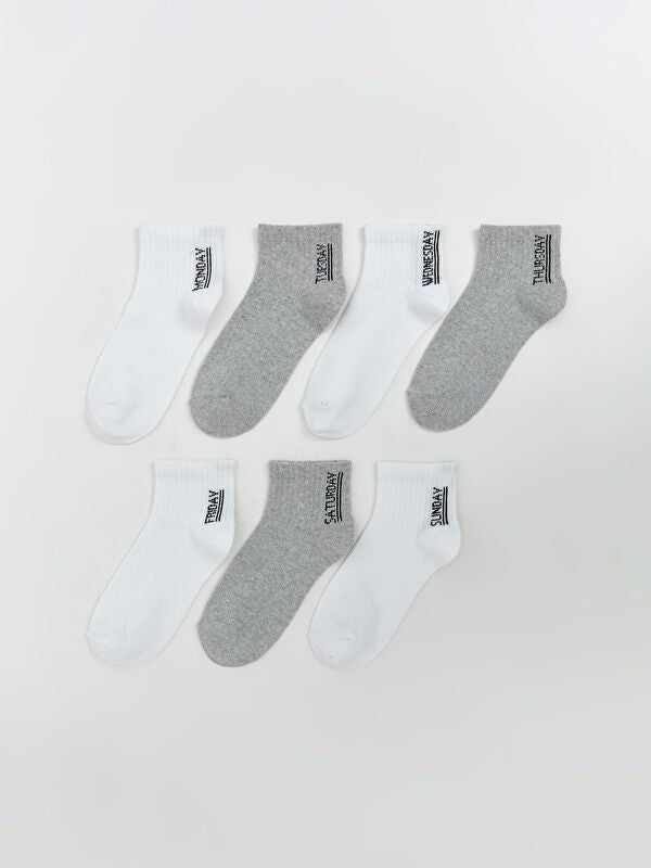 Moudda LC Waikiki - Chaussettes cheville couleur Mélange teint fil pour garçons - Tunisie 1