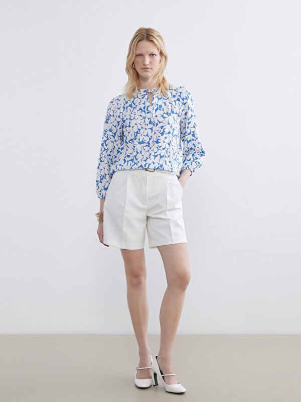 Moudda LC Waikiki - Chemisier (blouse) imprimé manches longues en tissu - Tunisie 2