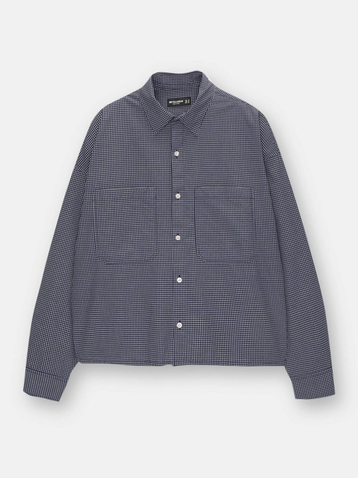 Moudda PULL & BEAR - Chemise - Popeline Micro-Carreaux & Poches - Tunisie 3