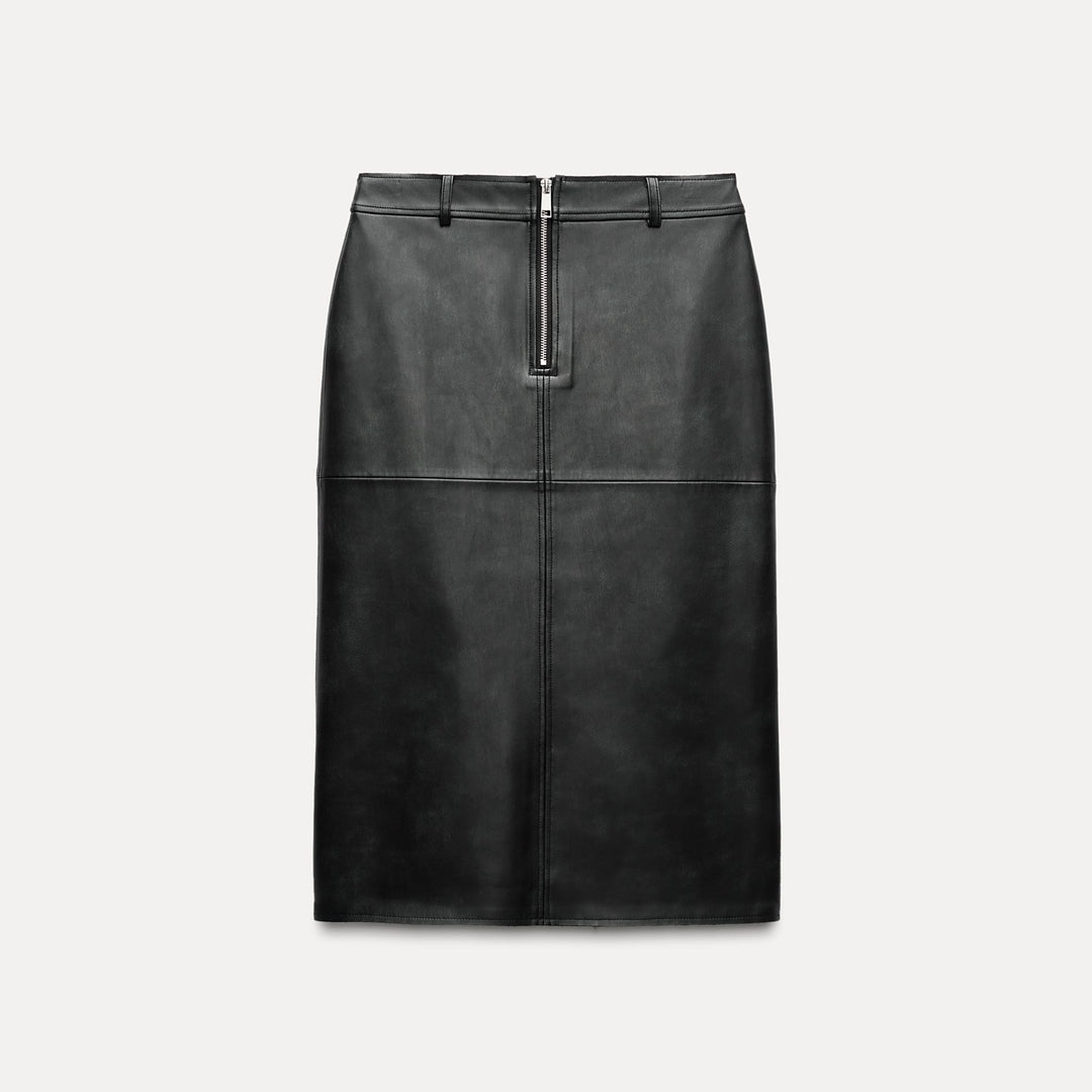 Moudda ZARA - Jupe tubulaire similicuir fantaisie - Tunisie 1